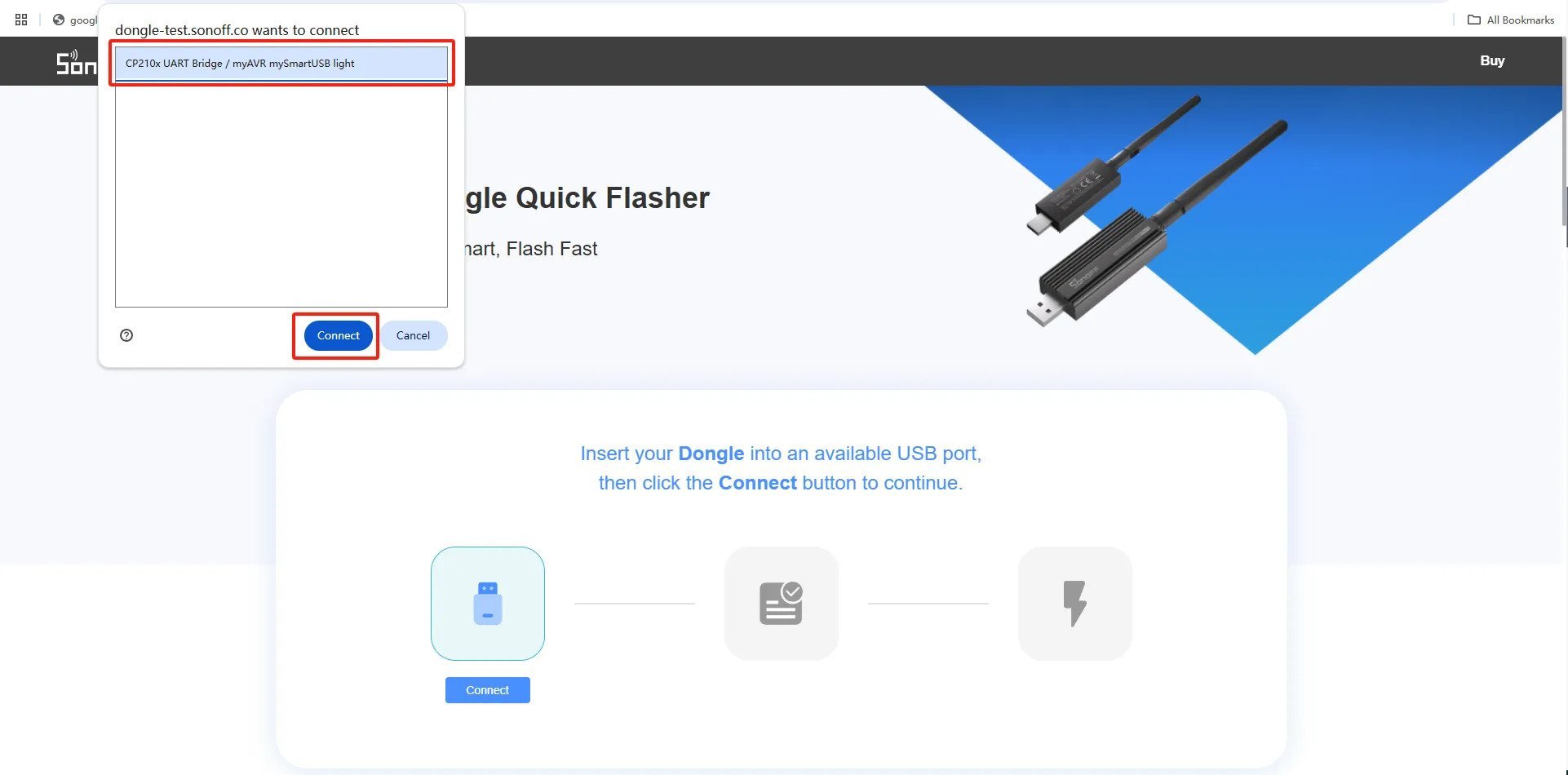 SONOFF ZigBee Dongle Yazılım Güncelleme