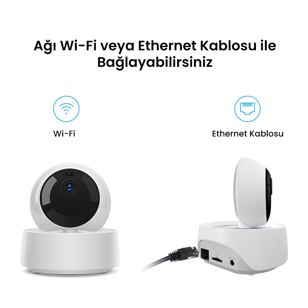 GK-200MP2-B Akıllı Kamera 360 Derece