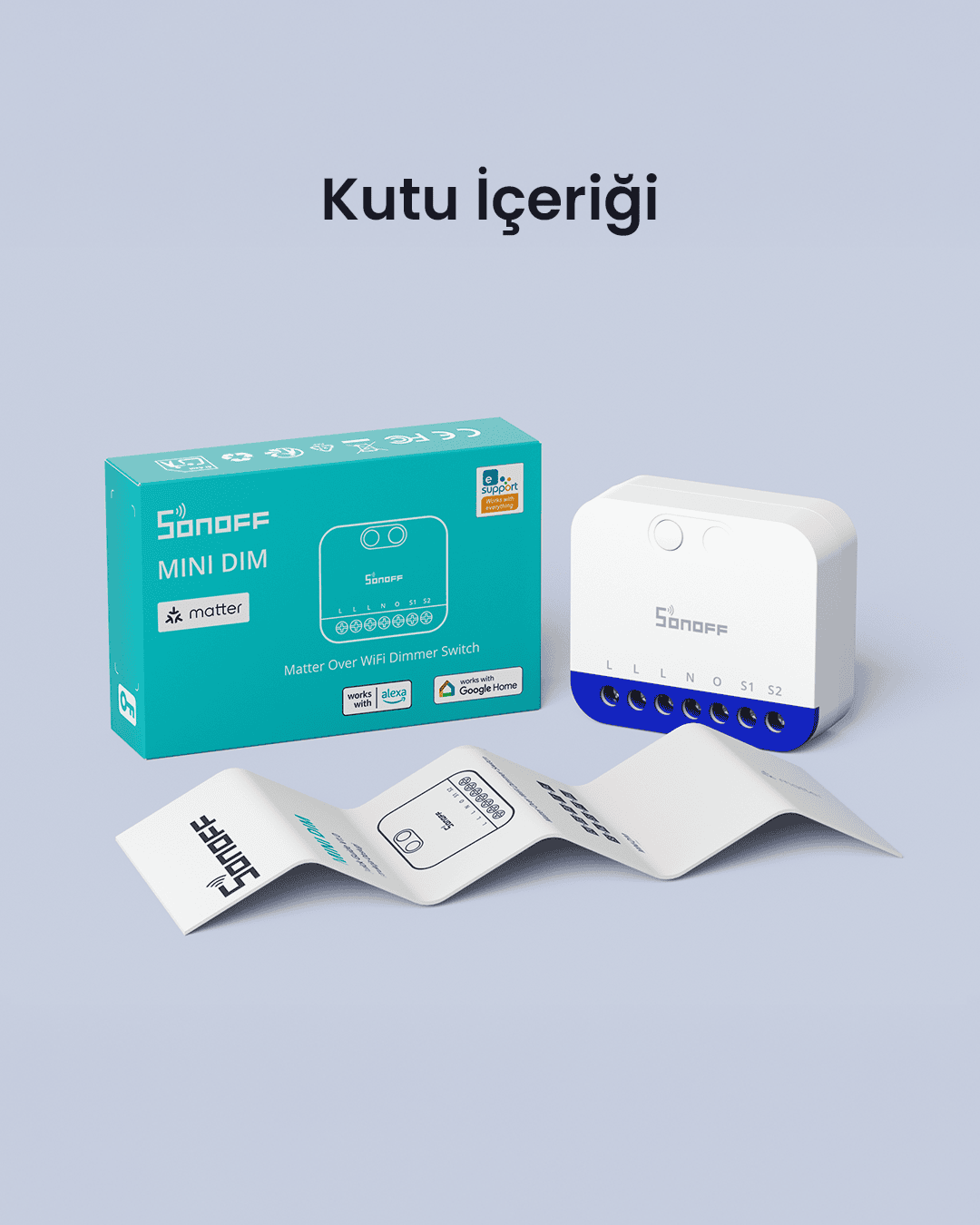 SONOFF Matter Dimmer Akıllı Röle