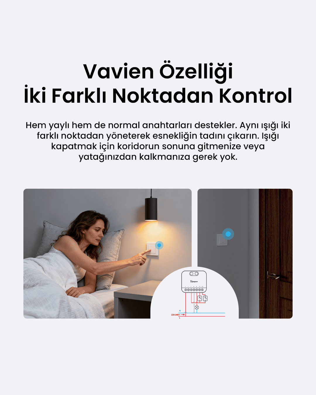 SONOFF Matter Dimmer Akıllı Röle