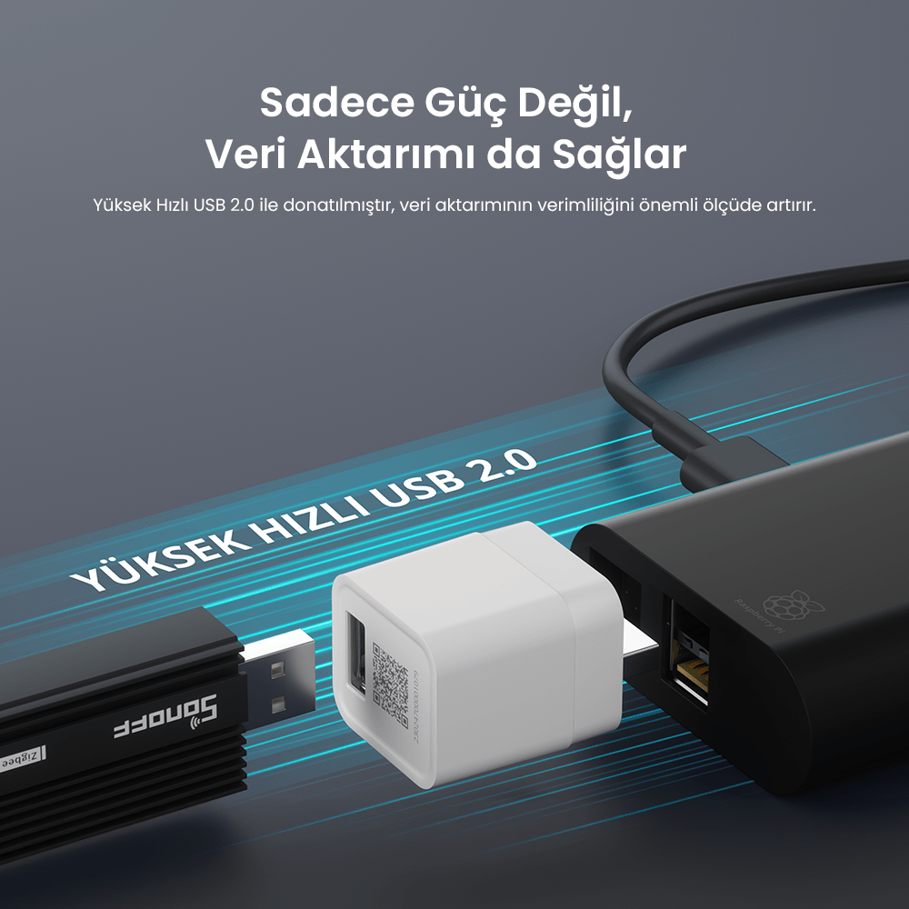 Micro Zigbee USB Akıllı Adaptör