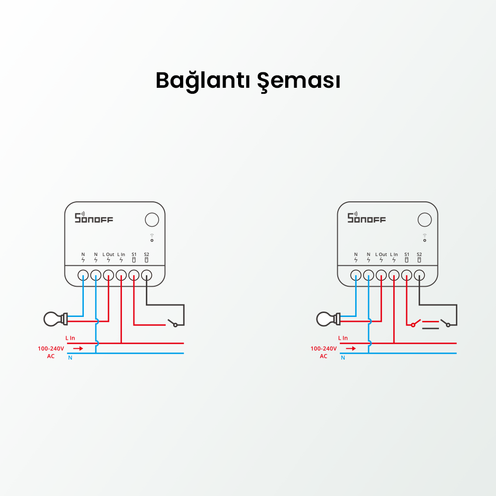 Sonoff Mini R4 Matter Akıllı Röle