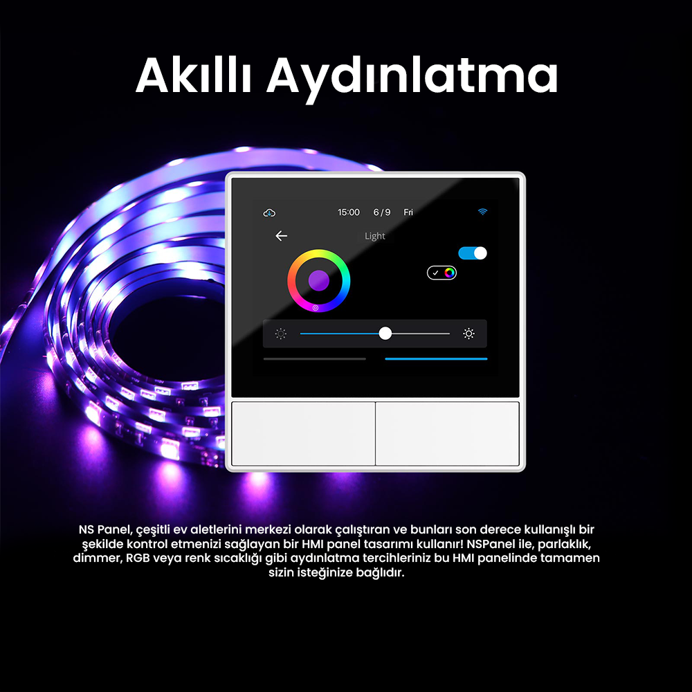 NS Panel Beyaz Merkezi Kontrol Paneli