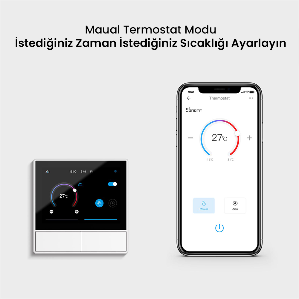 NS Panel Beyaz Merkezi Kontrol Paneli