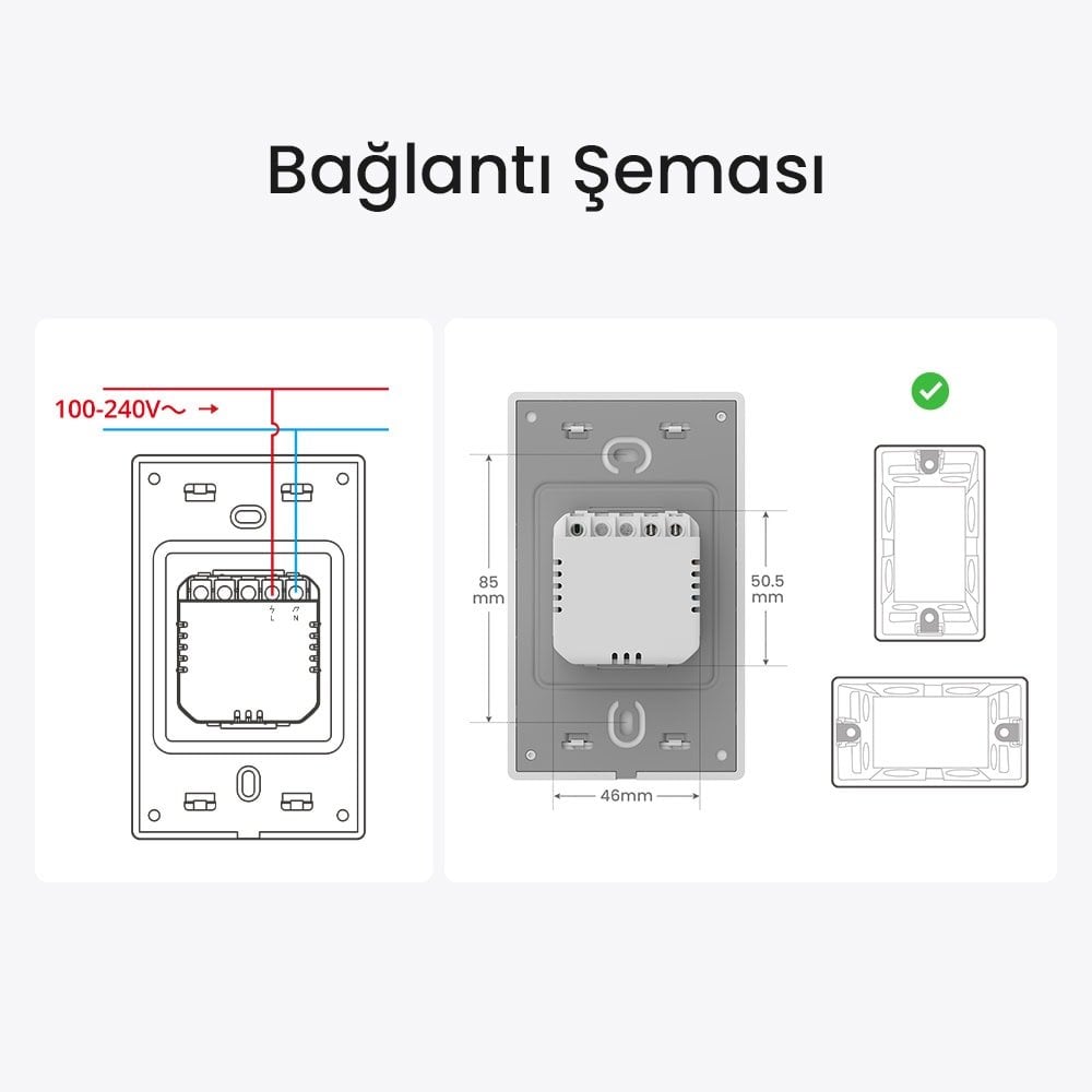 NS Panel Pro 120 Beyaz