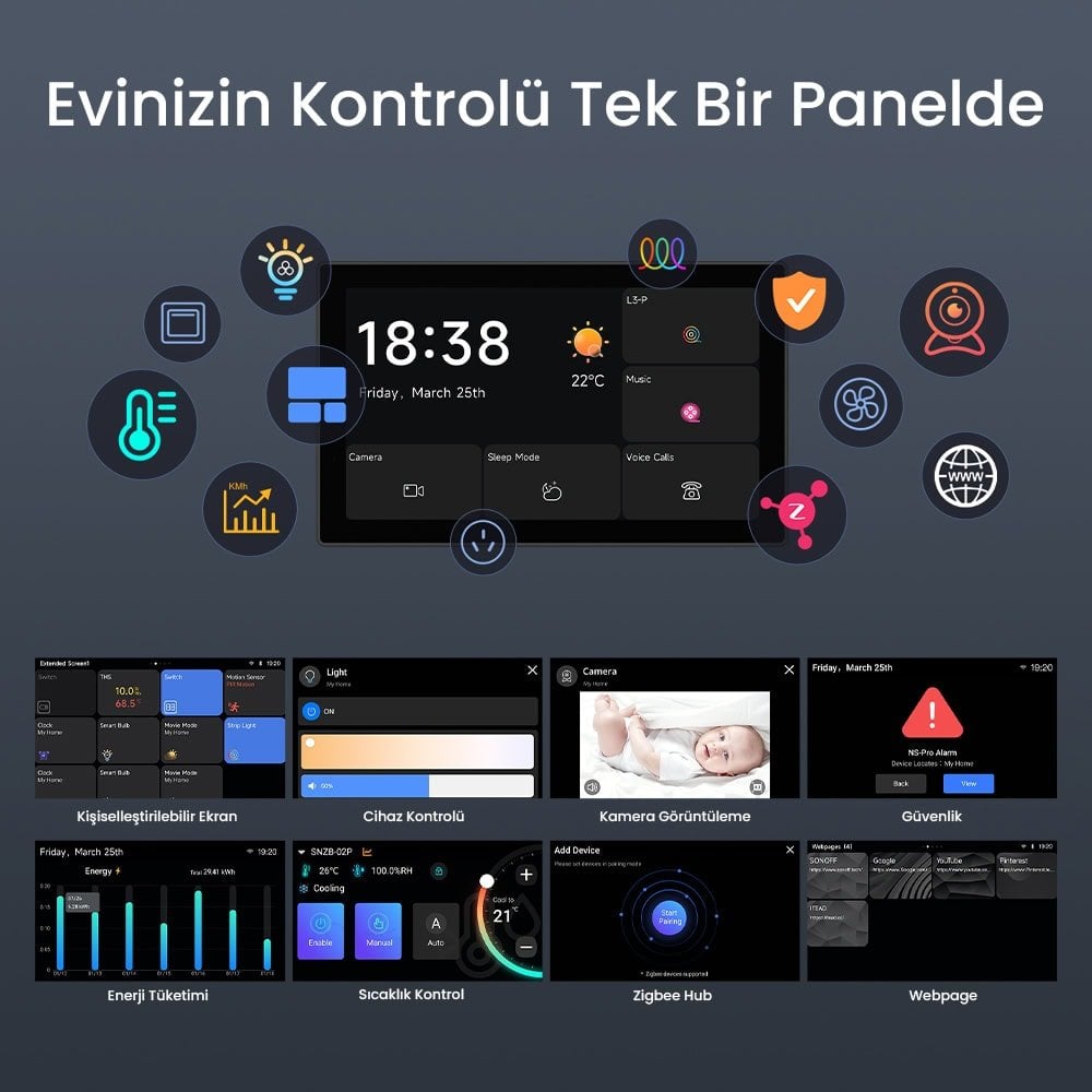 NS Panel Pro 120 Beyaz