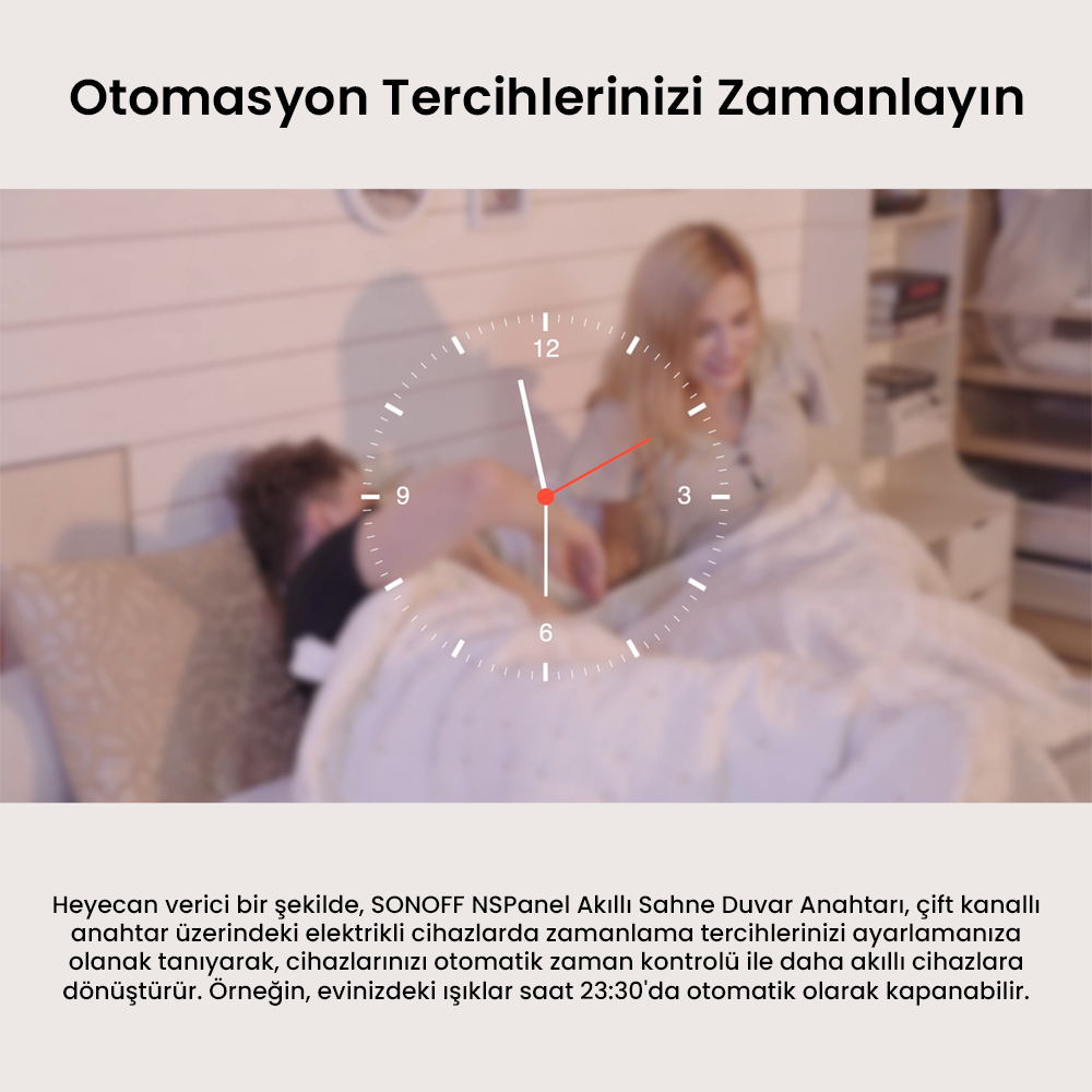 NS Panel Siyah Merkezi Kontrol Paneli