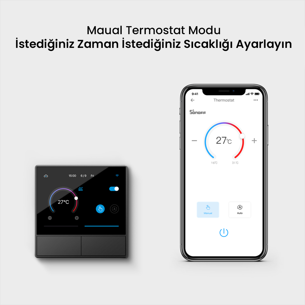 NS Panel Siyah Merkezi Kontrol Paneli
