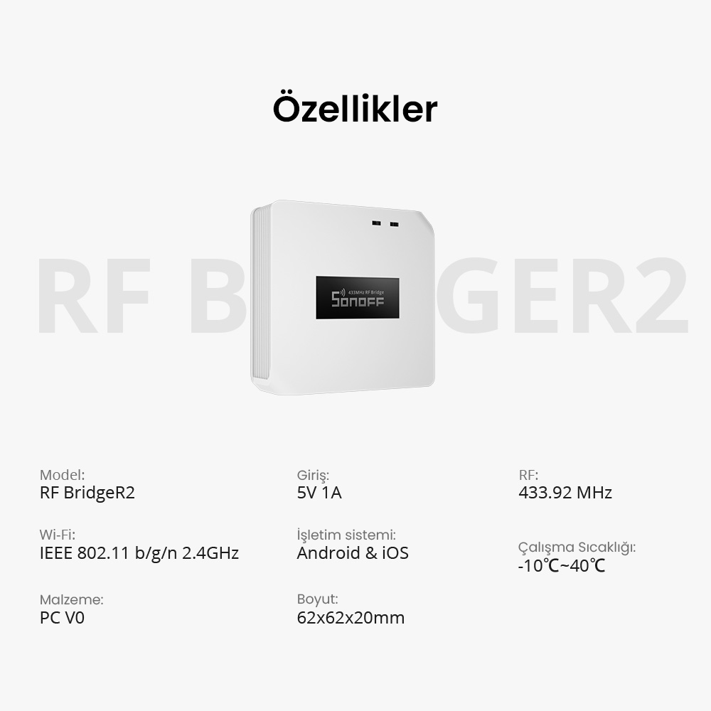 RF BridgeR2 Akıllı Köprü