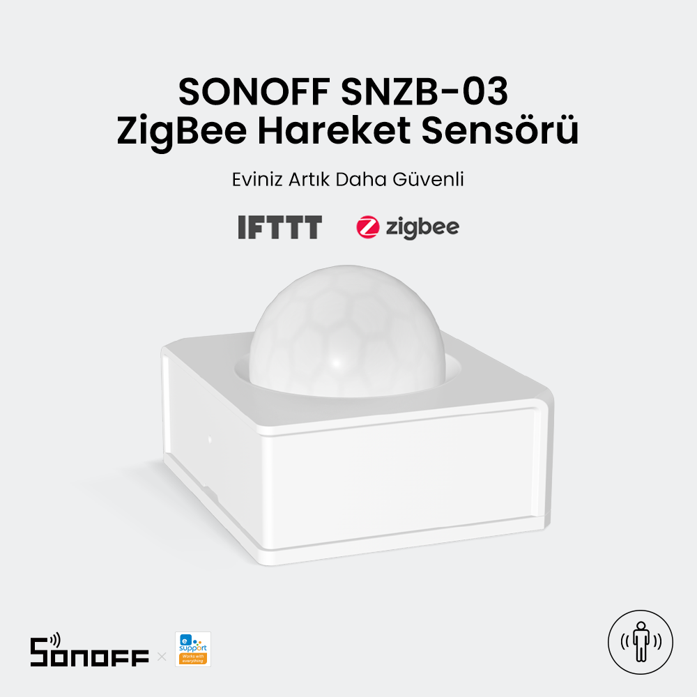 SNZB-03P ZigBee Akıllı Hareket Sensörü