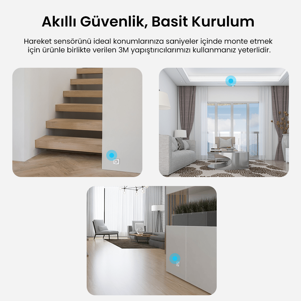 SNZB-03P ZigBee Akıllı Hareket Sensörü