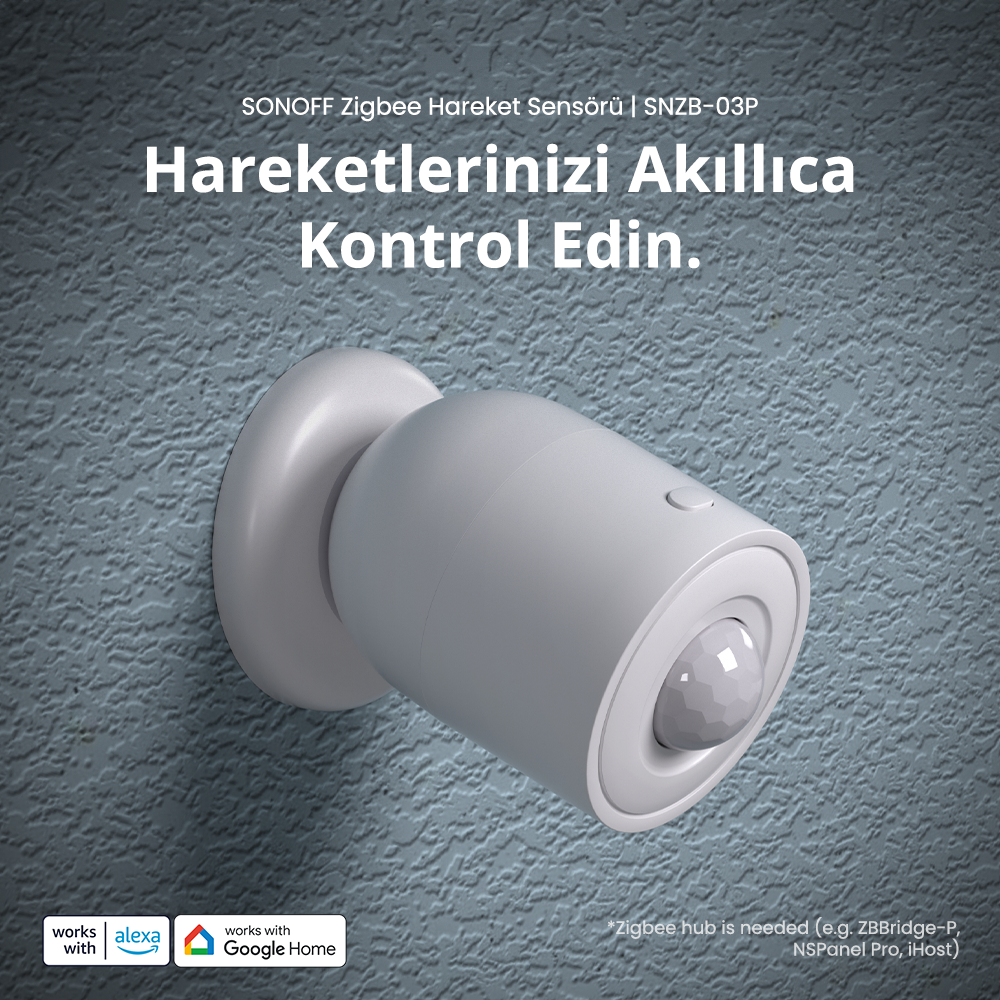 SNZB-03P ZigBee Hareket Sensörü