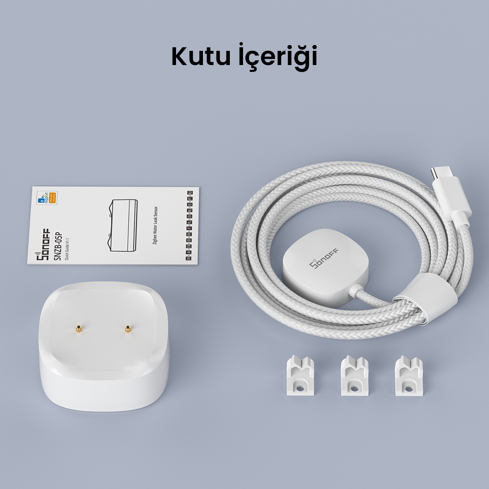 SNZB-05P ZigBee Su Kaçak Sensörü