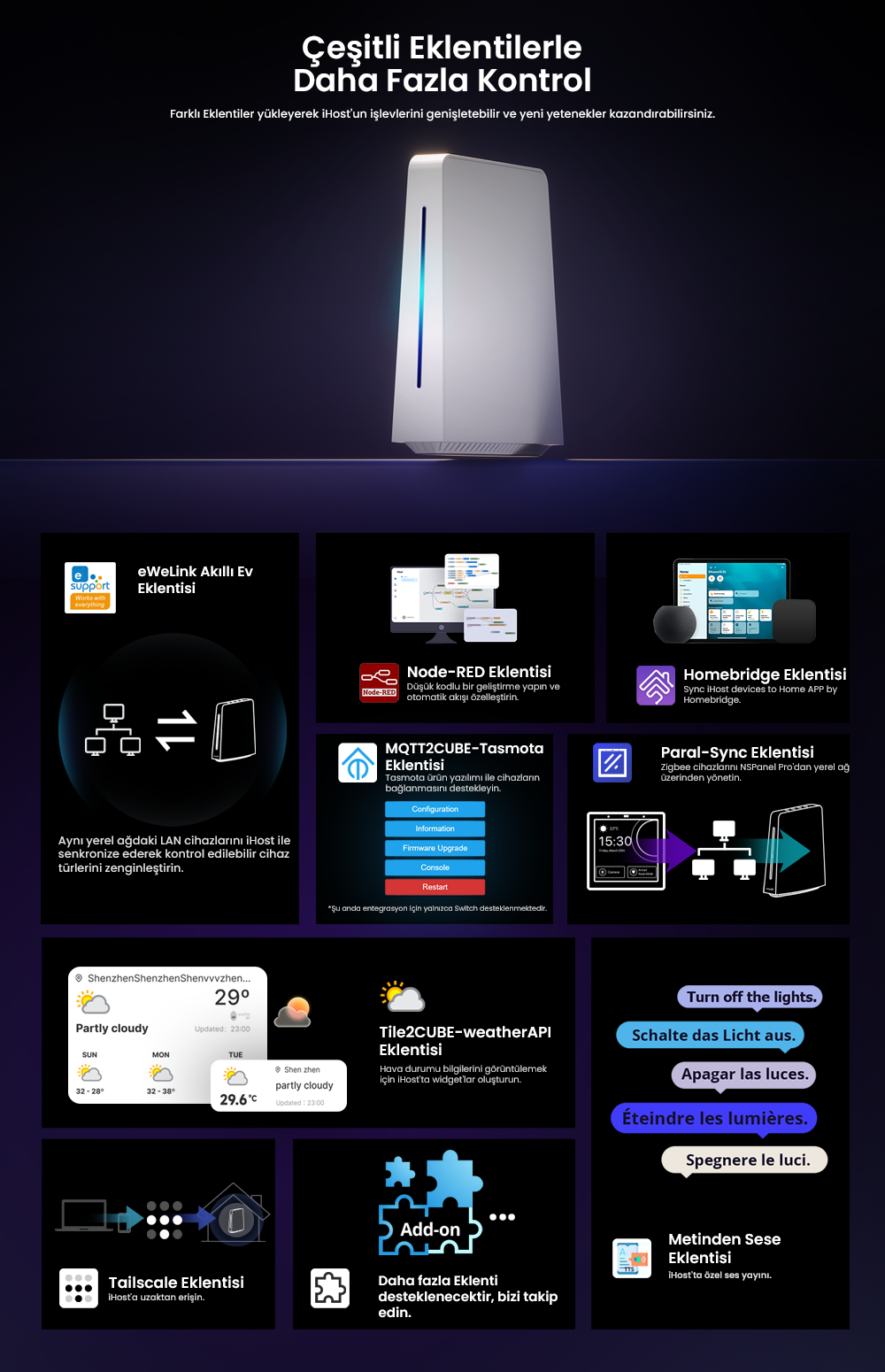 SONOFF iHost Hub Akıllı Ev