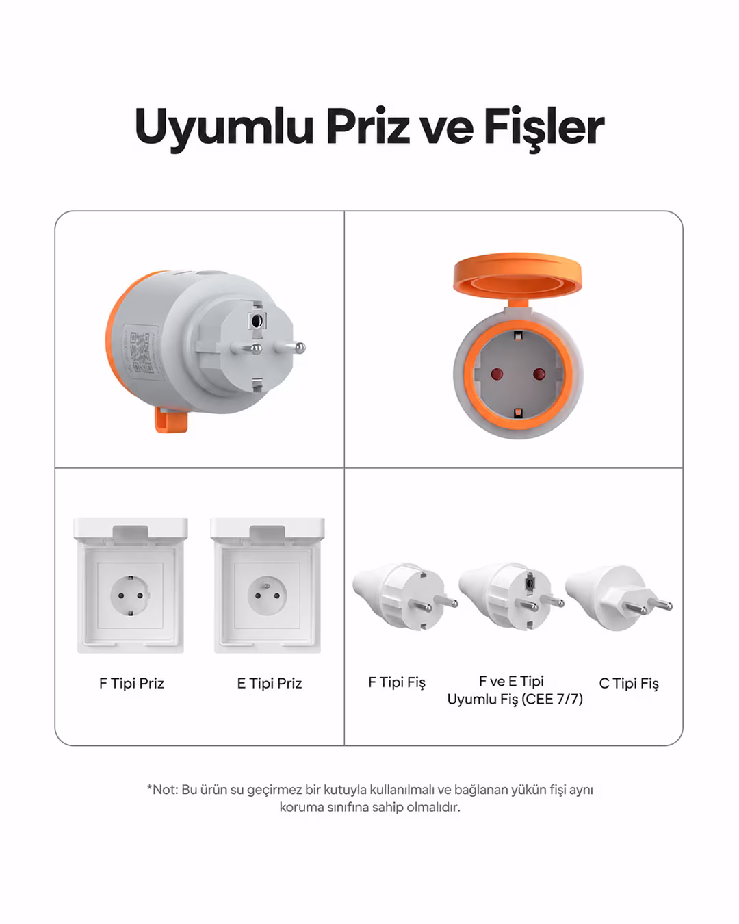 SONOFF S61s Dış Mekan Matter Akıllı Priz