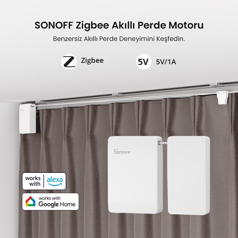 SONOFF Zigbee Akıllı Perde Motoru