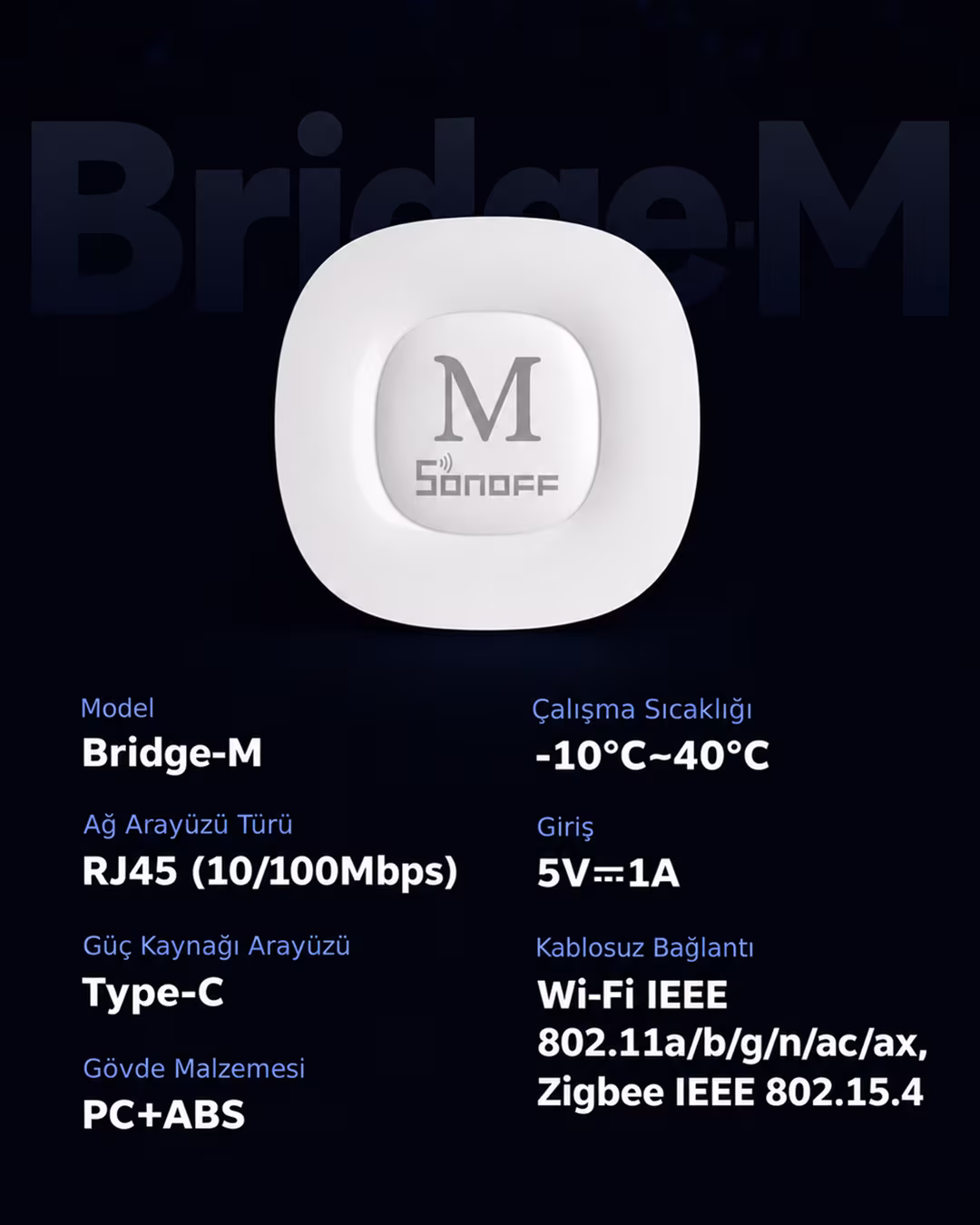 SONOFF Zigbee Bridge Max Matter Destekli