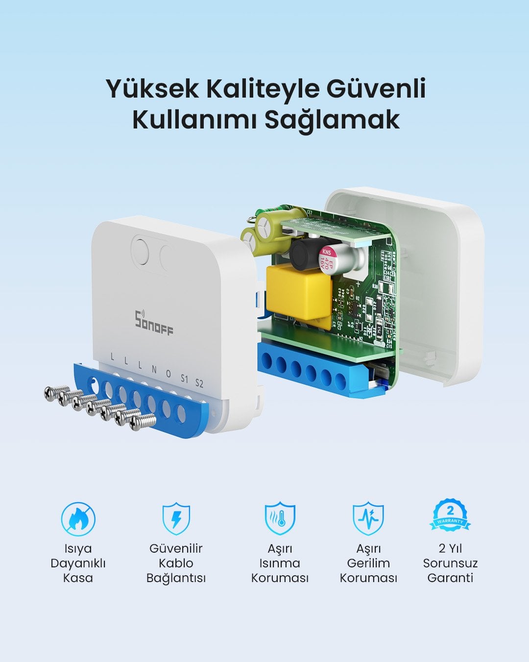 SONOFF Zigbee Dimmer Akıllı Röle | Mini-ZBDim