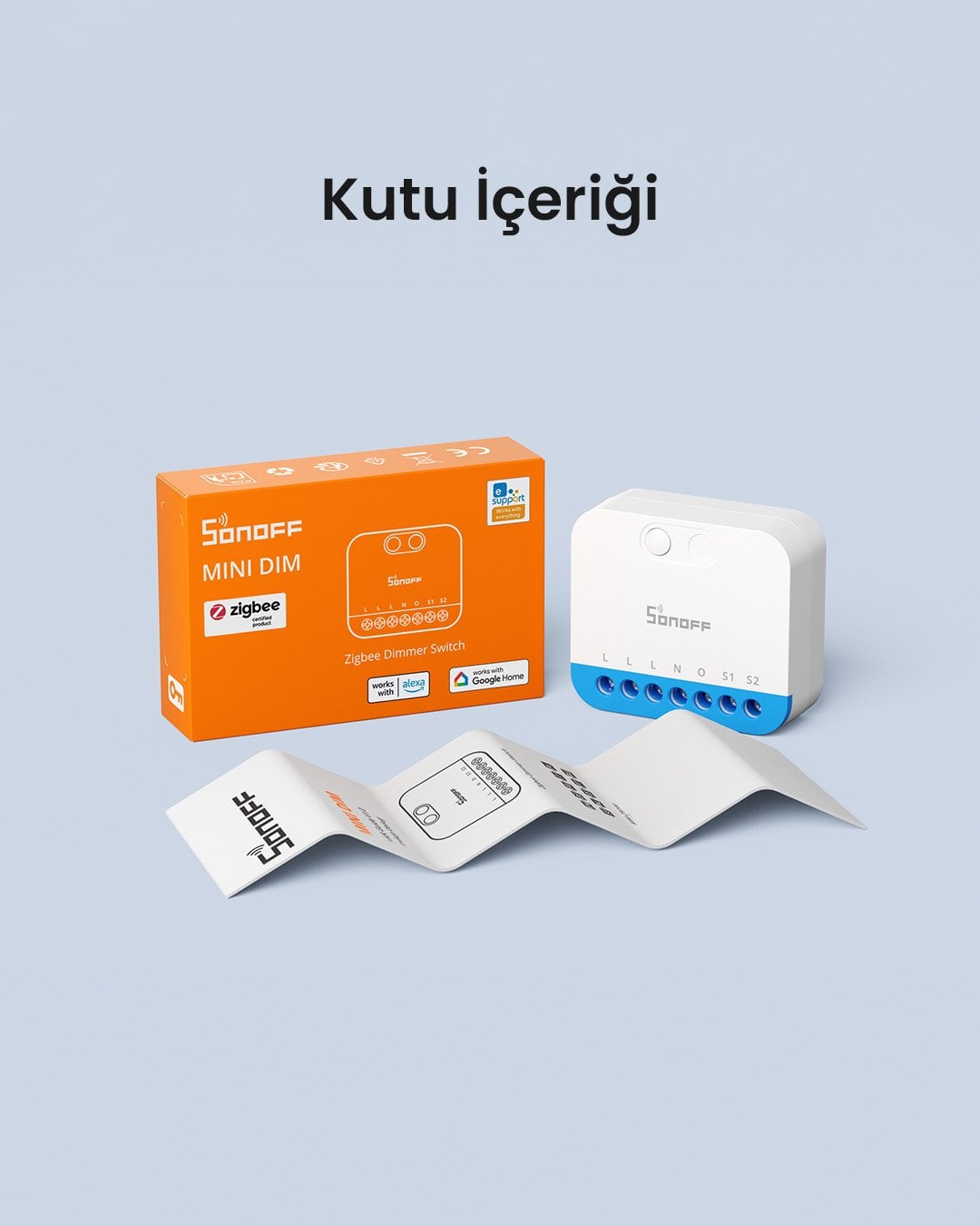 SONOFF Zigbee Dimmer Akıllı Röle | Mini-ZBDim