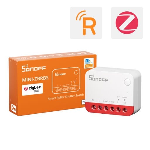 ZigBee Mini-ZBRBS Akıllı Panjur Kontrol Rölesi