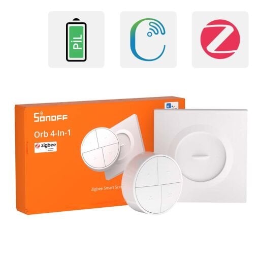 SNZB-01M Zigbee 4 Tuşlu Kablosuz Akıllı Buton