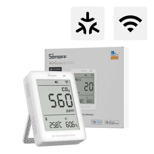 SAWF-08P Matter Akıllı Hava Kalitesi Ölçüm Cihazı