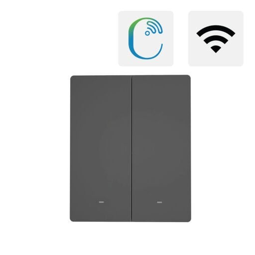 M5-2C-80 Akıllı Duvar Anahtarı 2 Kanallı