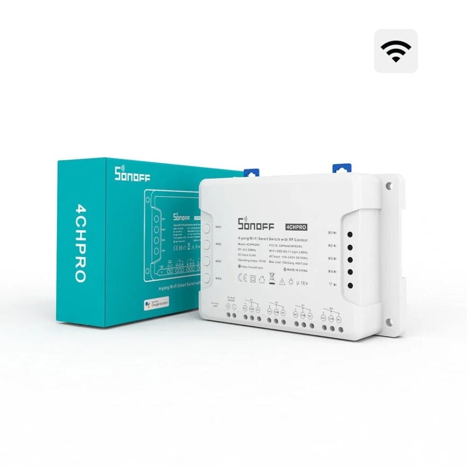 4CHPROR3 4 Kanallı Akıllı Röle