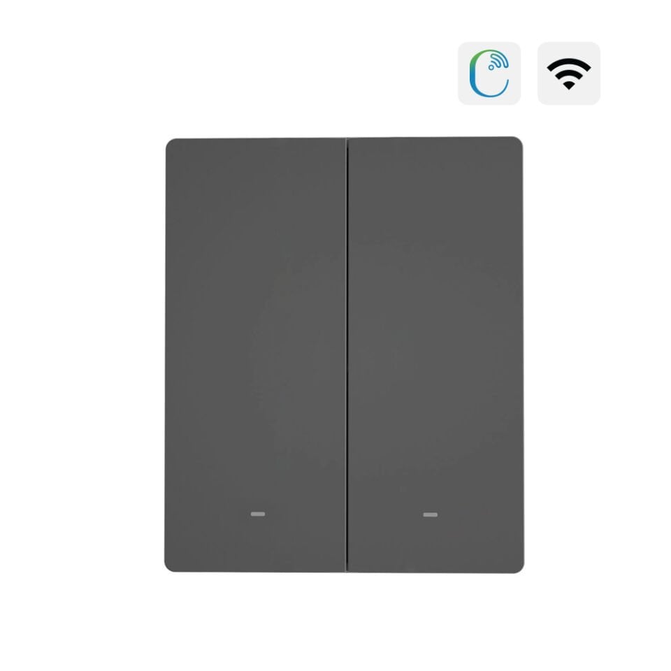 M5-2C-80 Akıllı Duvar Anahtarı 2 Kanallı