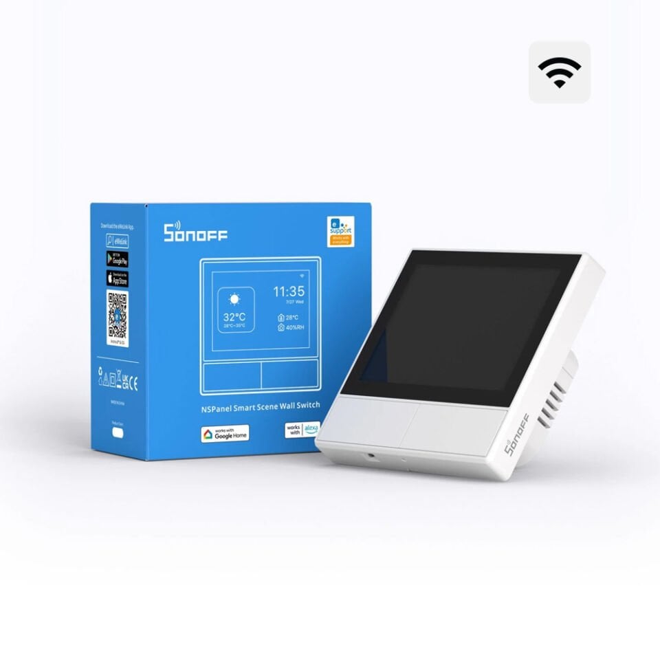 NS Panel Merkezi Kontrol Paneli Beyaz