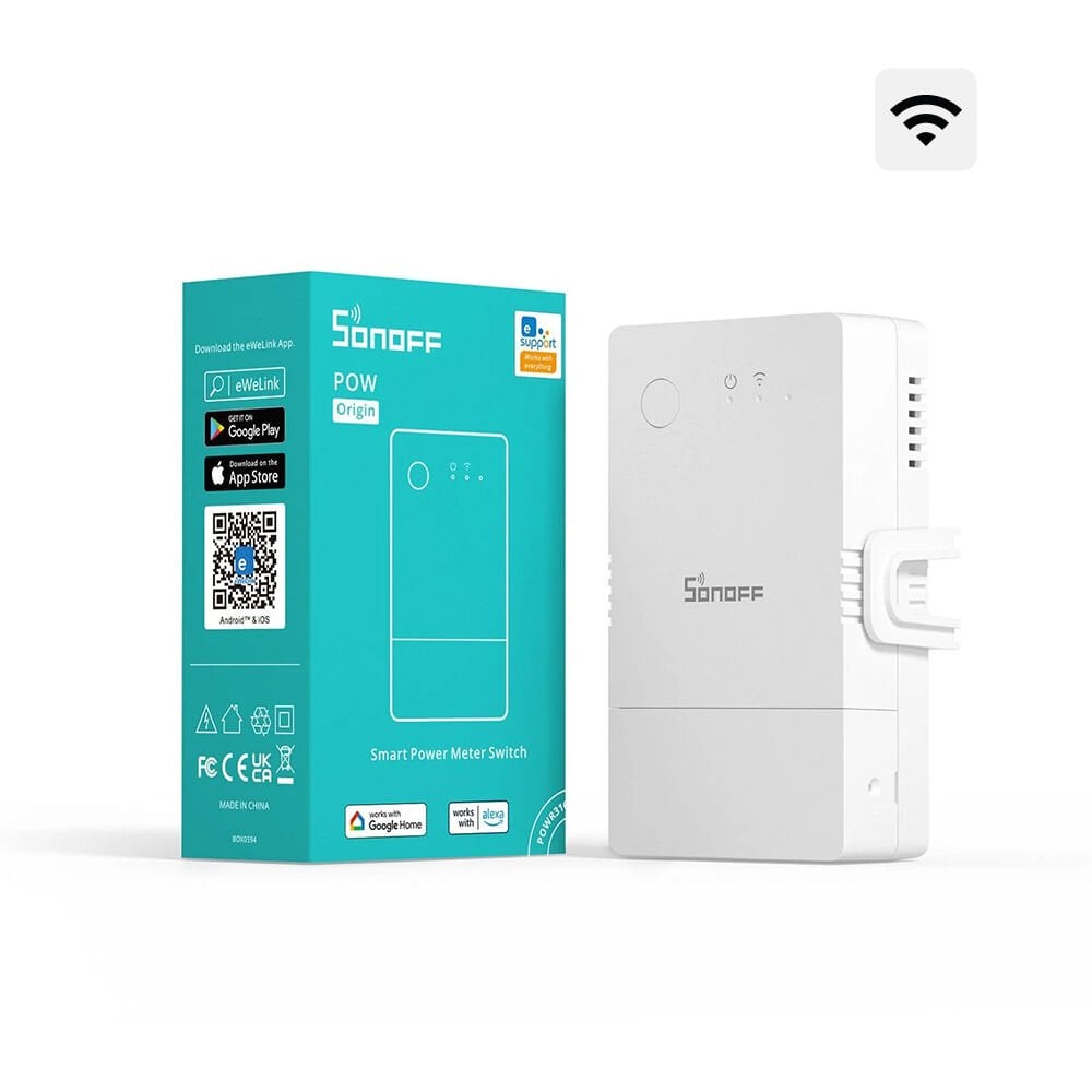 Pow R3 16A Akıllı Enerji Ölçer Röle