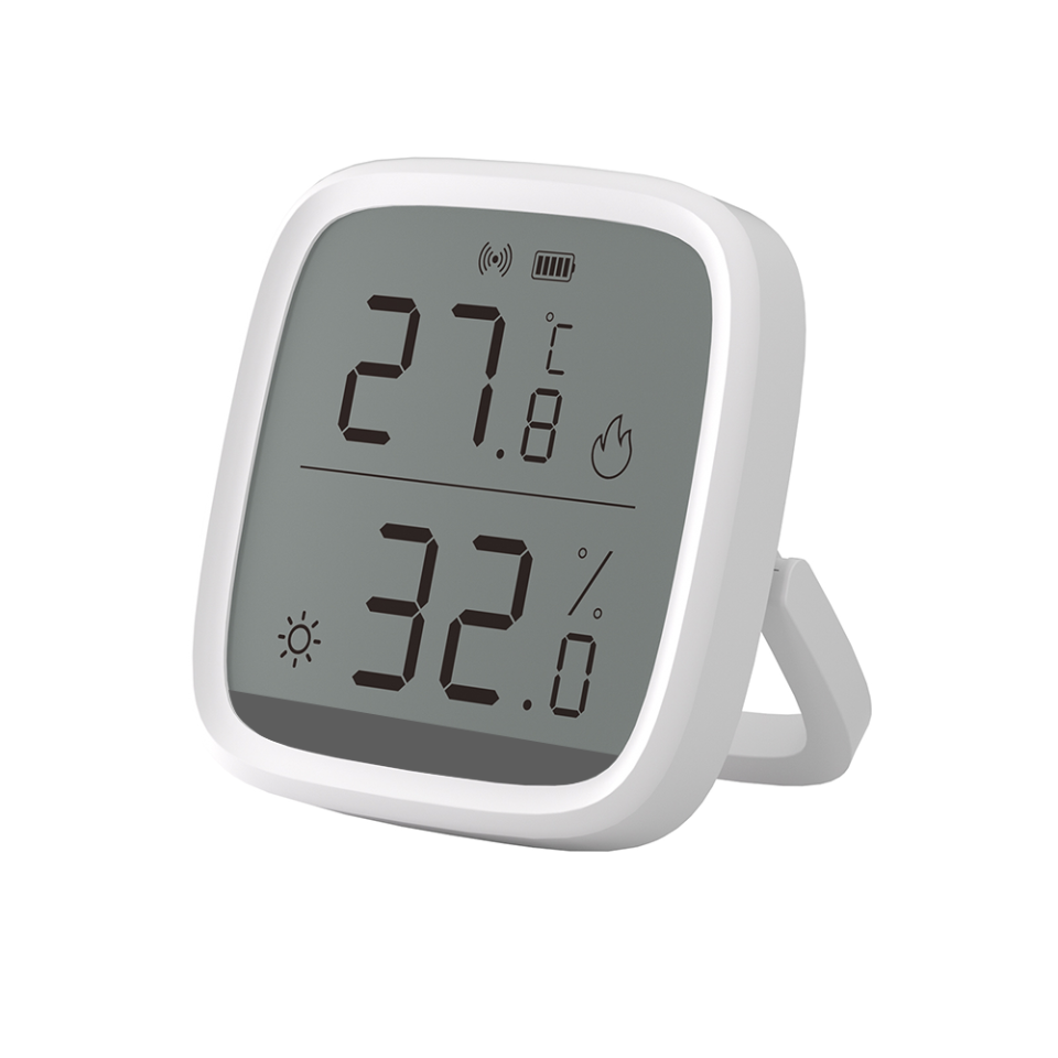 SONOFF SNZB-02D ZigBee LCD Ekranlı Akıllı Sıcaklık ve Nem Sensörü