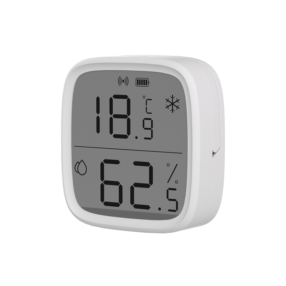 SONOFF SNZB-02D ZigBee LCD Ekranlı Akıllı Sıcaklık ve Nem Sensörü