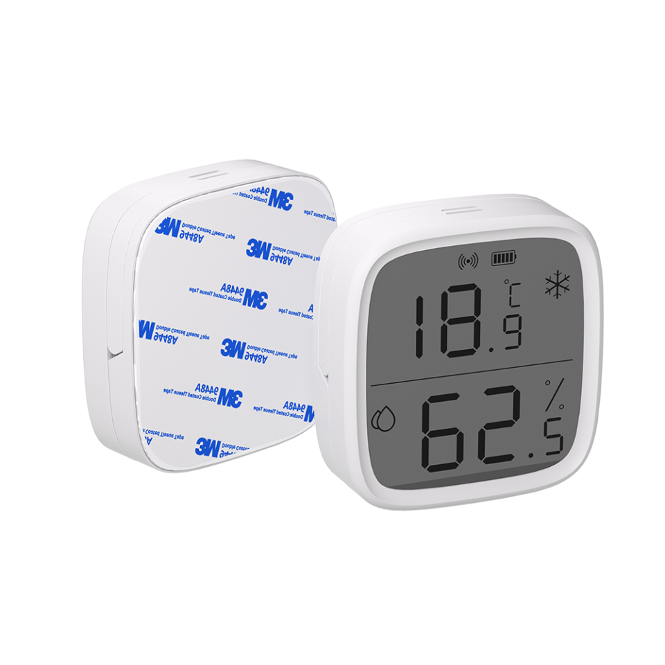 SONOFF SNZB-02D ZigBee LCD Ekranlı Akıllı Sıcaklık ve Nem Sensörü