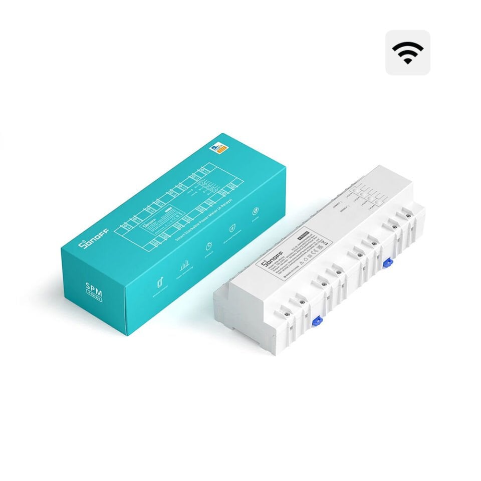 SPM 4 Kanallı Akıllı Güç Ölçerli Röle