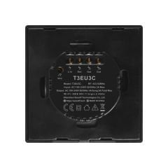 T3-EU-3C Akıllı Dokunmatik Duvar Anahtarı 3 Kanallı