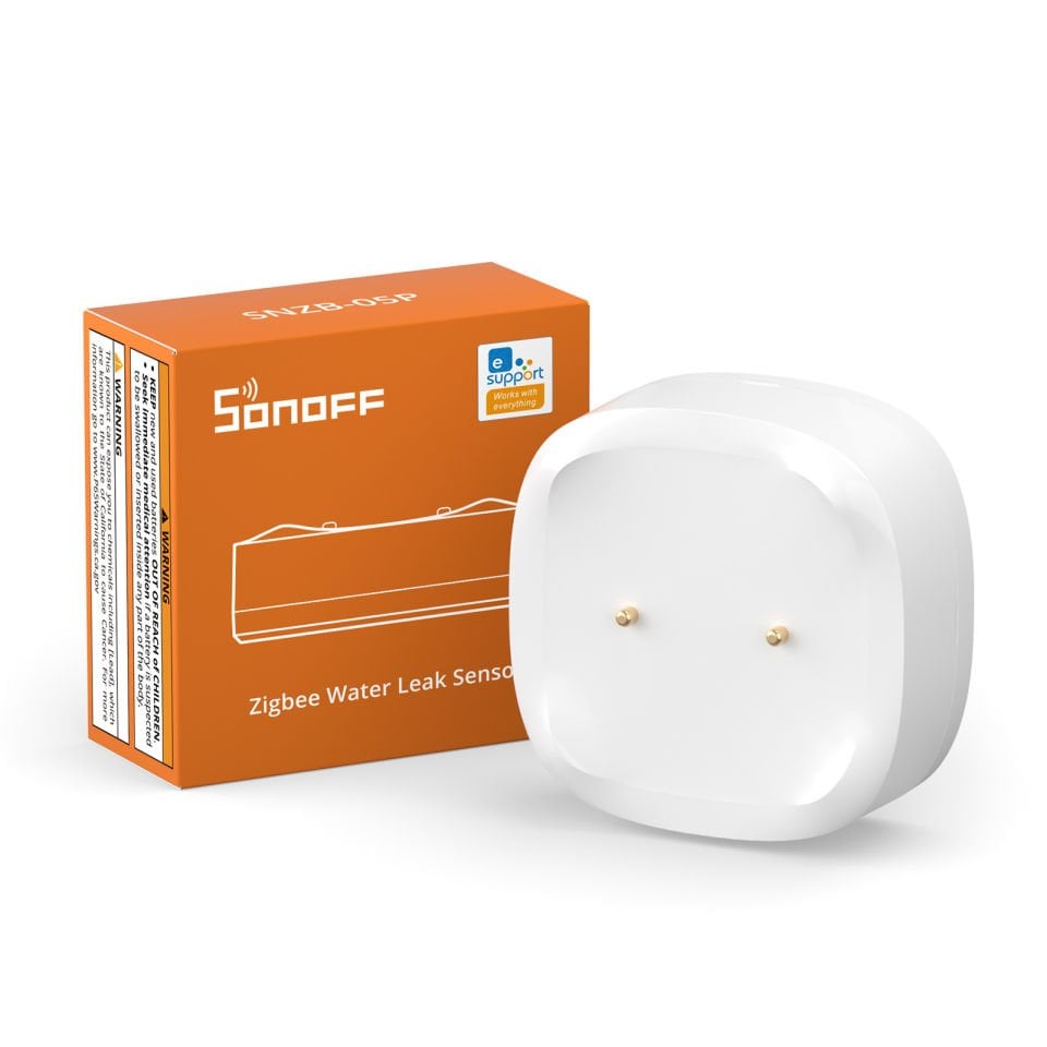 SNZB-05P ZigBee Su Kaçak Sensörü