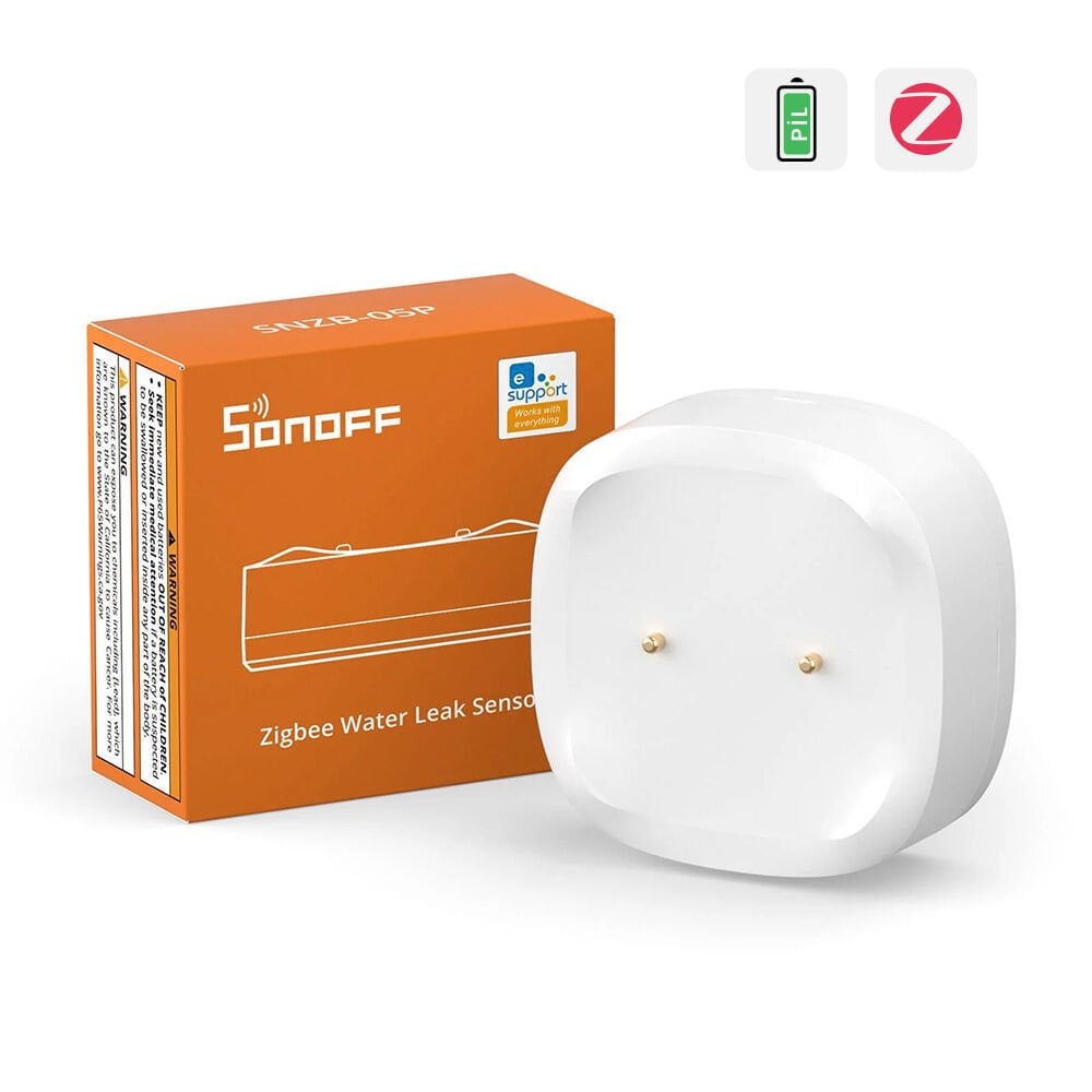 SNZB-05P ZigBee Su Kaçak Sensörü