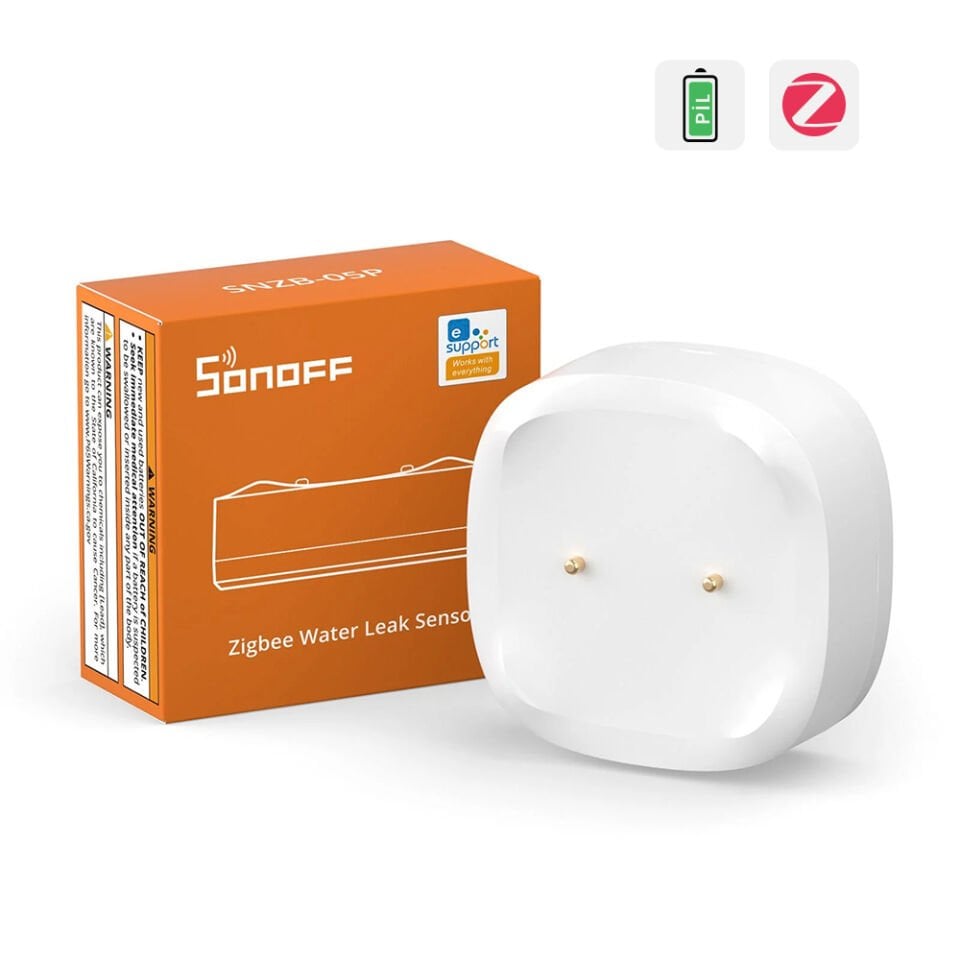SNZB-05P ZigBee Su Kaçak Sensörü