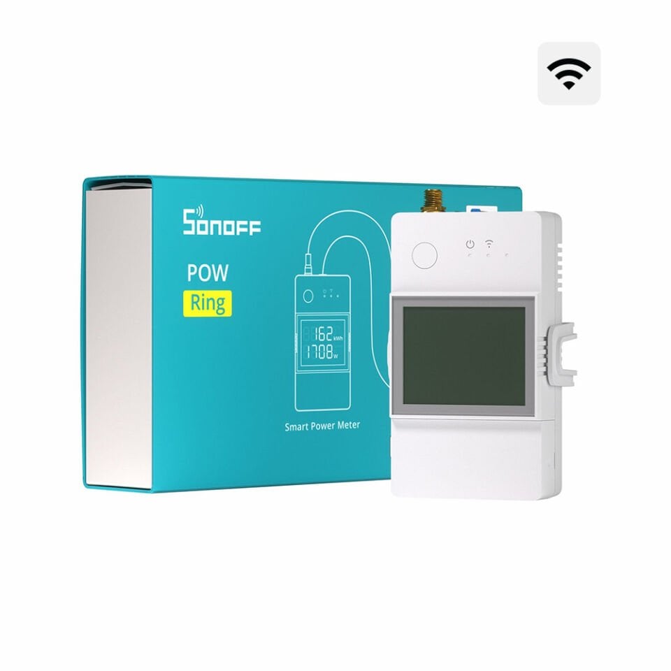 Pow Ring Dijital Ekranlı Akıllı Enerji Ölçer Röle