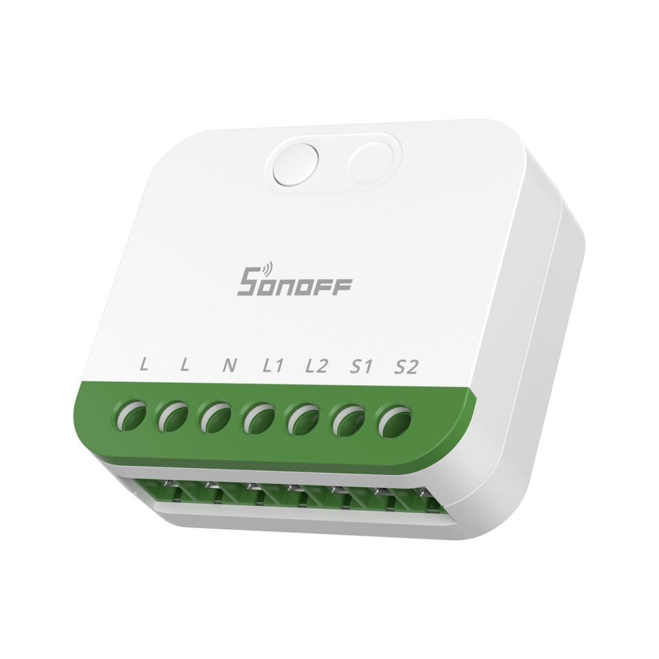 SONOFF Mini-2GS Duo Matter 2 Kanallı Akıllı Röle 2 Adet