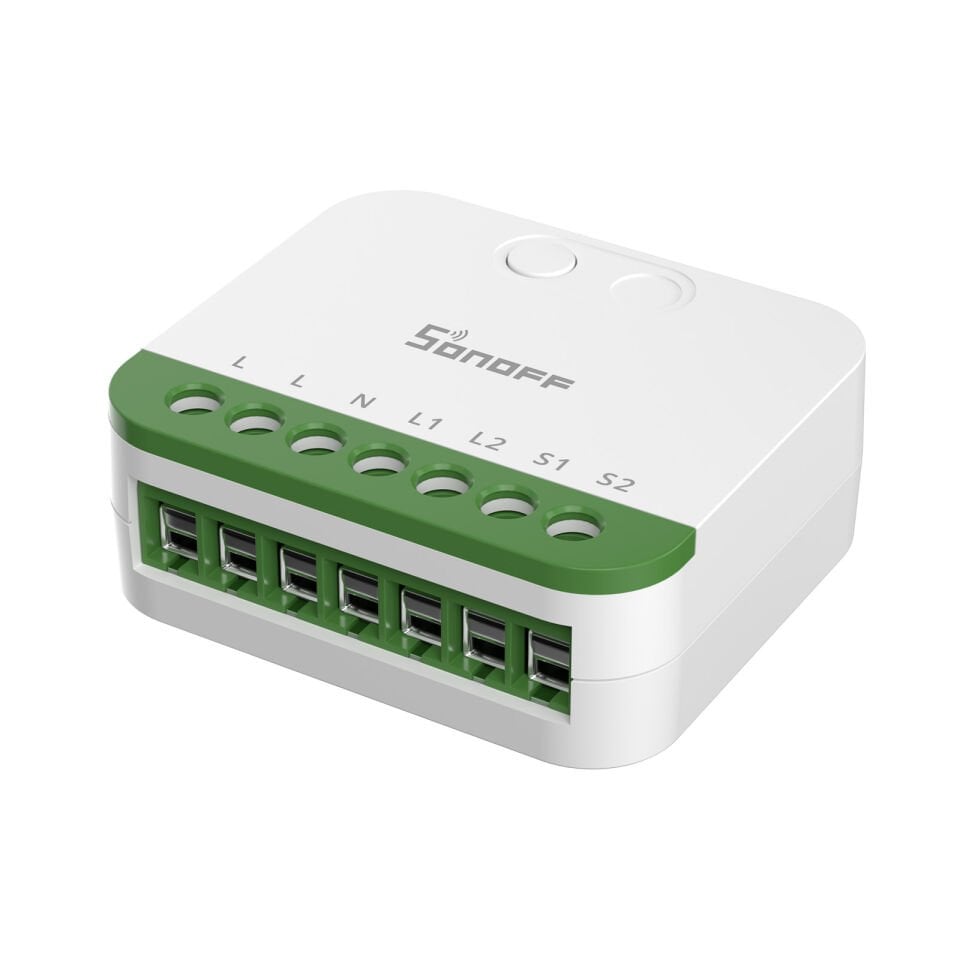 SONOFF Mini-2GS Duo Matter 2 Kanallı Akıllı Röle 2 Adet