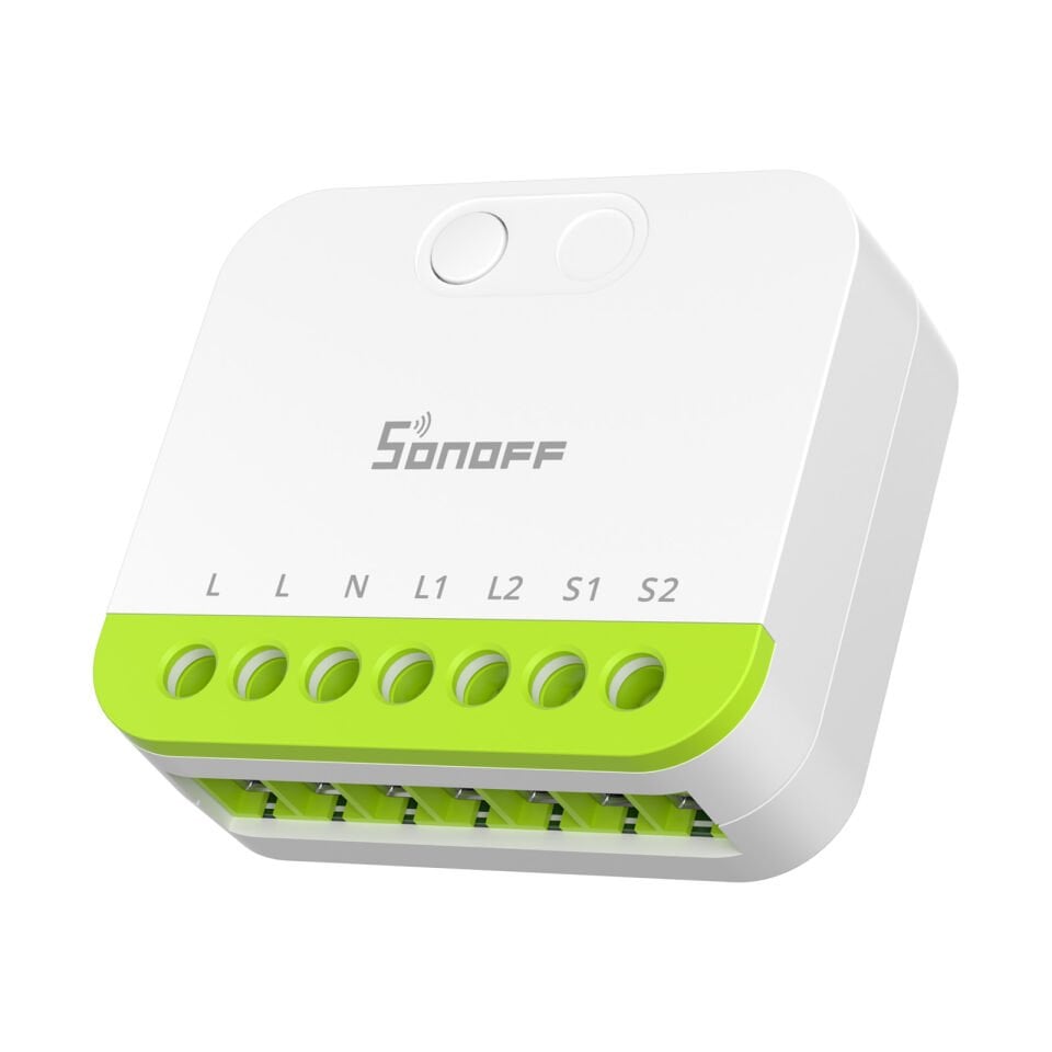 SONOFF Mini-ZB2GS Duo ZigBee 2 Kanallı Akıllı Röle 2 Adet