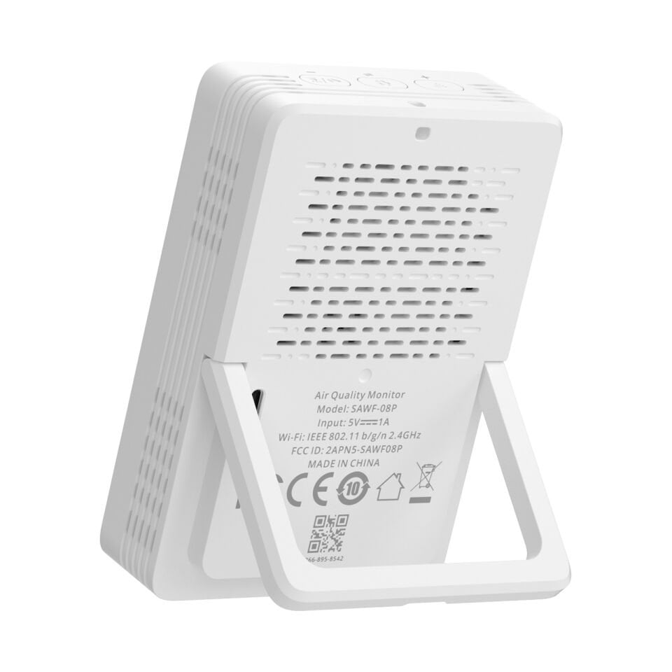 SONOFF AirGuard CO2 Matter Akıllı Hava Kalitesi Ölçüm Cihazı | SAWF-08P