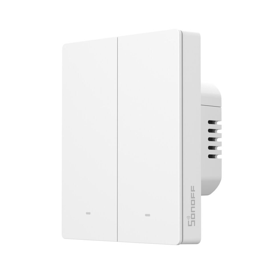 SONOFF M5 Matter Akıllı Duvar Anahtarları Beyaz - 2 Kanallı - 80