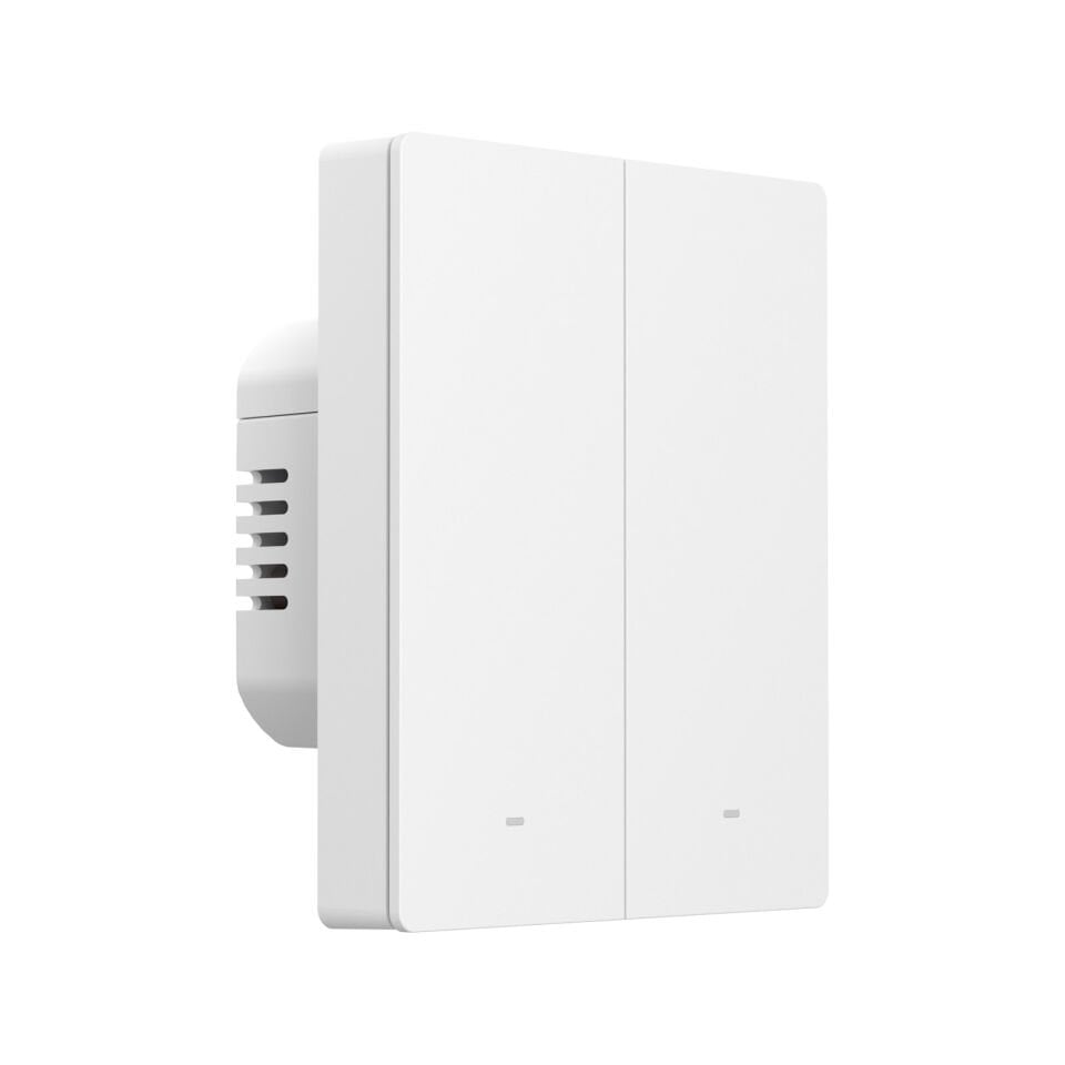 SONOFF M5 Matter Akıllı Duvar Anahtarları Beyaz - 2 Kanallı - 80