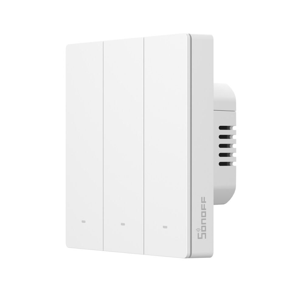 SONOFF M5 Matter Akıllı Duvar Anahtarları Beyaz - 3 Kanallı - 86