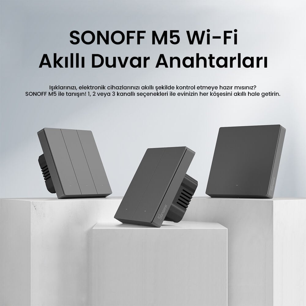 SONOFF M5 Akıllı Duvar Anahtarları