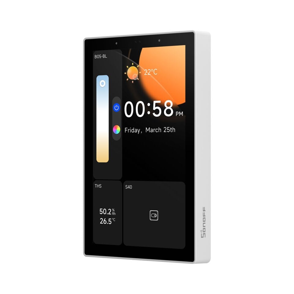 SONOFF NS Panel Pro 120 Merkezi Kontrol Paneli Beyaz