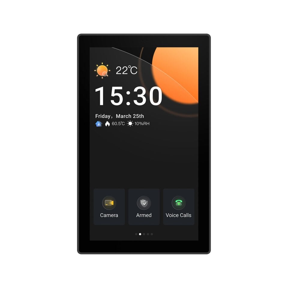 SONOFF NS Panel Pro 120 Merkezi Kontrol Paneli Koyu Gri